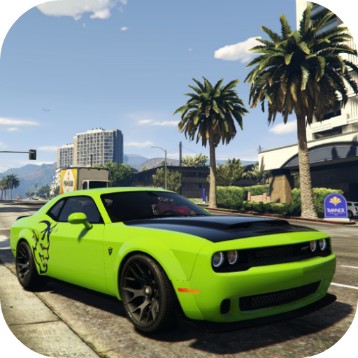 Simulator Dodge Demon Parking Logo