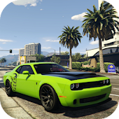 Fast Simulator Dodge Demon Parking City APK download