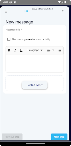 GroupEd School Screen 2