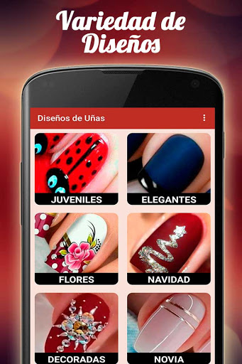 Android application Diseños de uñas screenshort
