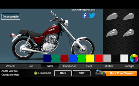 Crie sua moto custom 125 – Apps no Google Play