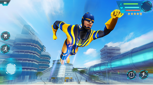 Captura de Pantalla 4 Super Speed Hero | City Rescue android
