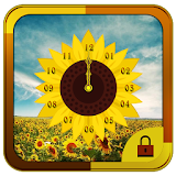 Sunflower nature lock theme icon