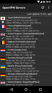 VPN Servers for OpenVPN 42