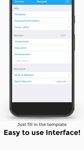 Resume Builder App Free - PDF