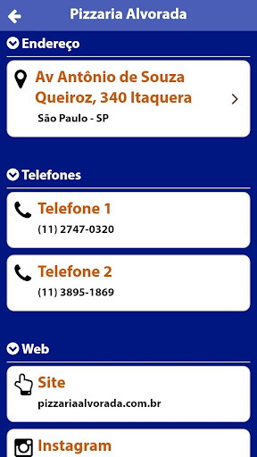 Pizzaria Alvorada Screen 3