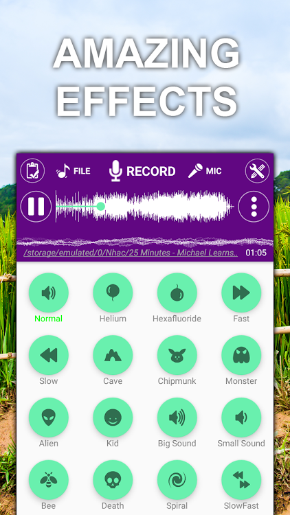 Voice changer sound effects - 1.6.1 - (Android)