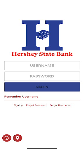 Android application Hershey State Bank screenshort