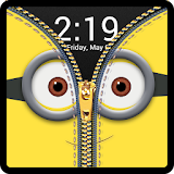 Zipper Lock Screen Yellow icon