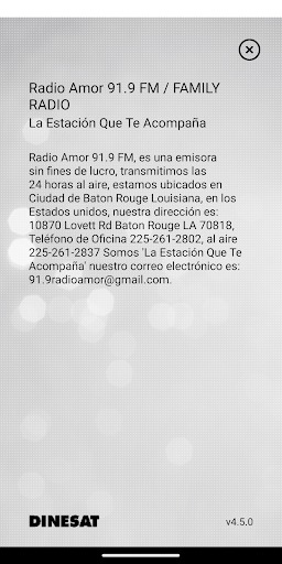 Radio Amor 91.9 FM Screen 3