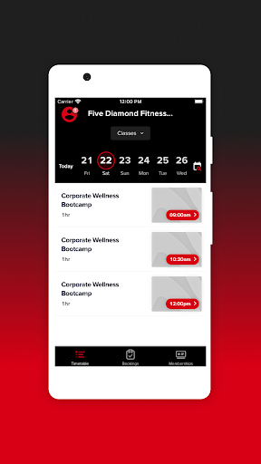 Five Diamond Fitness Screen 3