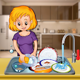 Kitchen Cleaning & Dish Washing icon