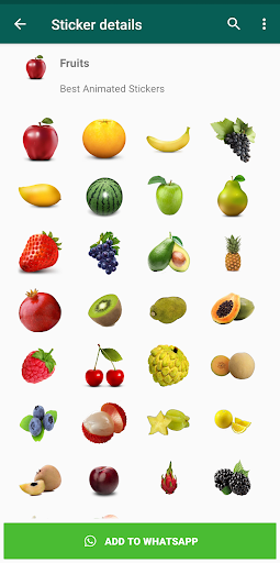 Vegetable Sticker for WhatsApp Screen 2