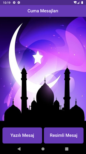 Android application Cuma Mesajları (internetsiz) screenshort