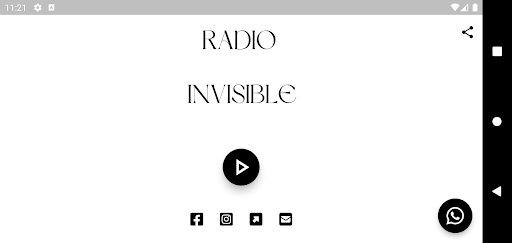 Radio Invisible Screen 2