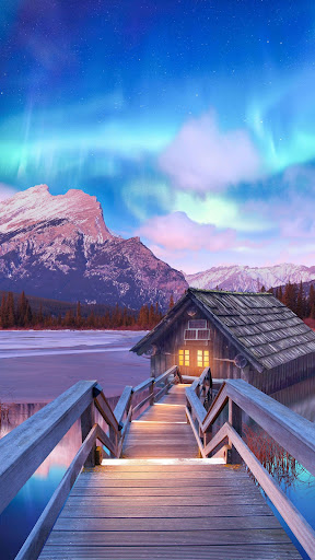 Android application Aurora Wallpapers screenshort