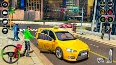 US Taxi Car Driving Simulatorのおすすめ画像1