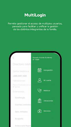 SNS Hospital Británico Screen 2