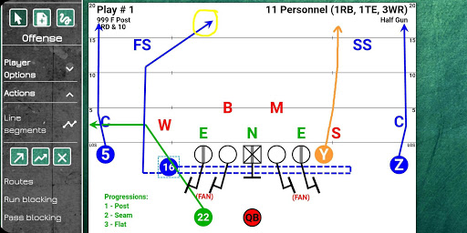 Football Play Card Screen 2