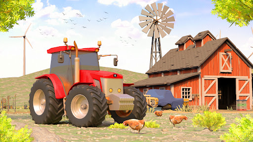 Zam Tractor Game: Farming Fun Screen 2