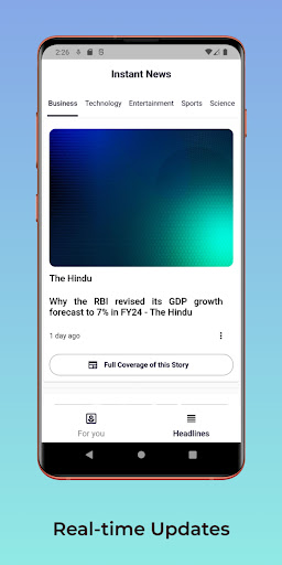 Instant News Screen 3