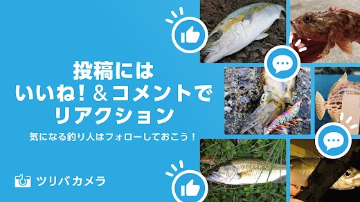 Android application 釣り記録 ツリバカメラ screenshot
