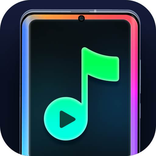 Edge Border Lighting On Music logo