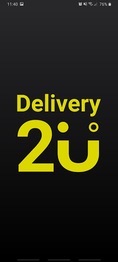 Android application Delivery2u para Entregadores screenshort