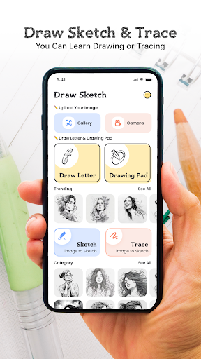 Draw Sketch & Trace Screen 3