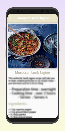 Lamb Tagine Recipe