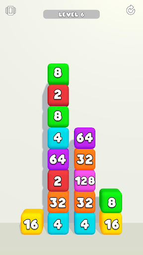 Android application Cube Stack screenshort