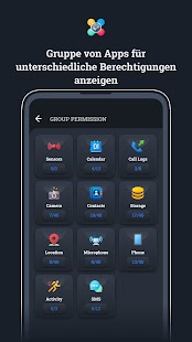 App-Berechtigungsmanager Screenshot