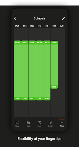 Screenshot of Automower Connect