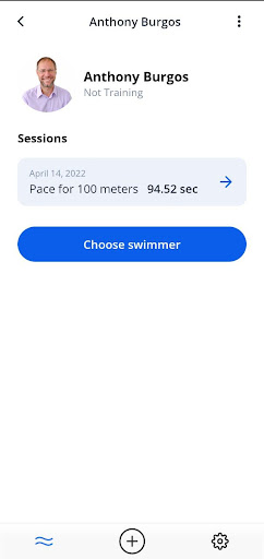 MySwimEdge Screen 2