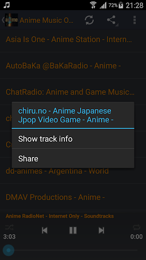 Anime Music ONLINE Screen 3