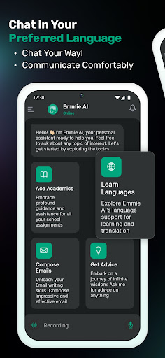 Emmie AI - Smart AI Chatbot Screen 2