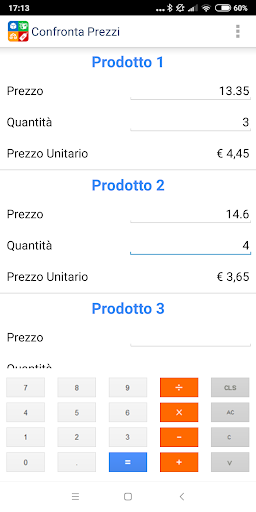 Android application Product Price Compare screenshort