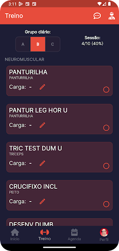 Digital Gym Aluno Screenshot 2 - AppWisp.com