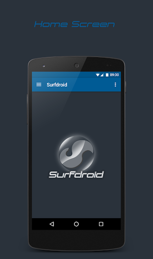 Android application Surfdroid screenshort
