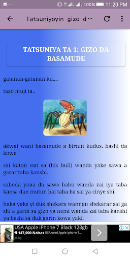 Tatsuniyoyin Hausa Screen 3