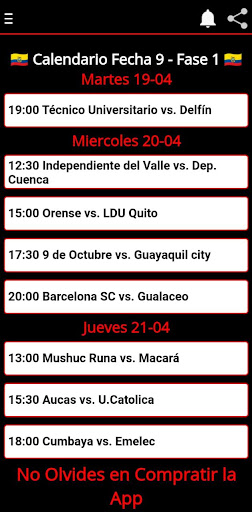 Futbol Ec Screen 2