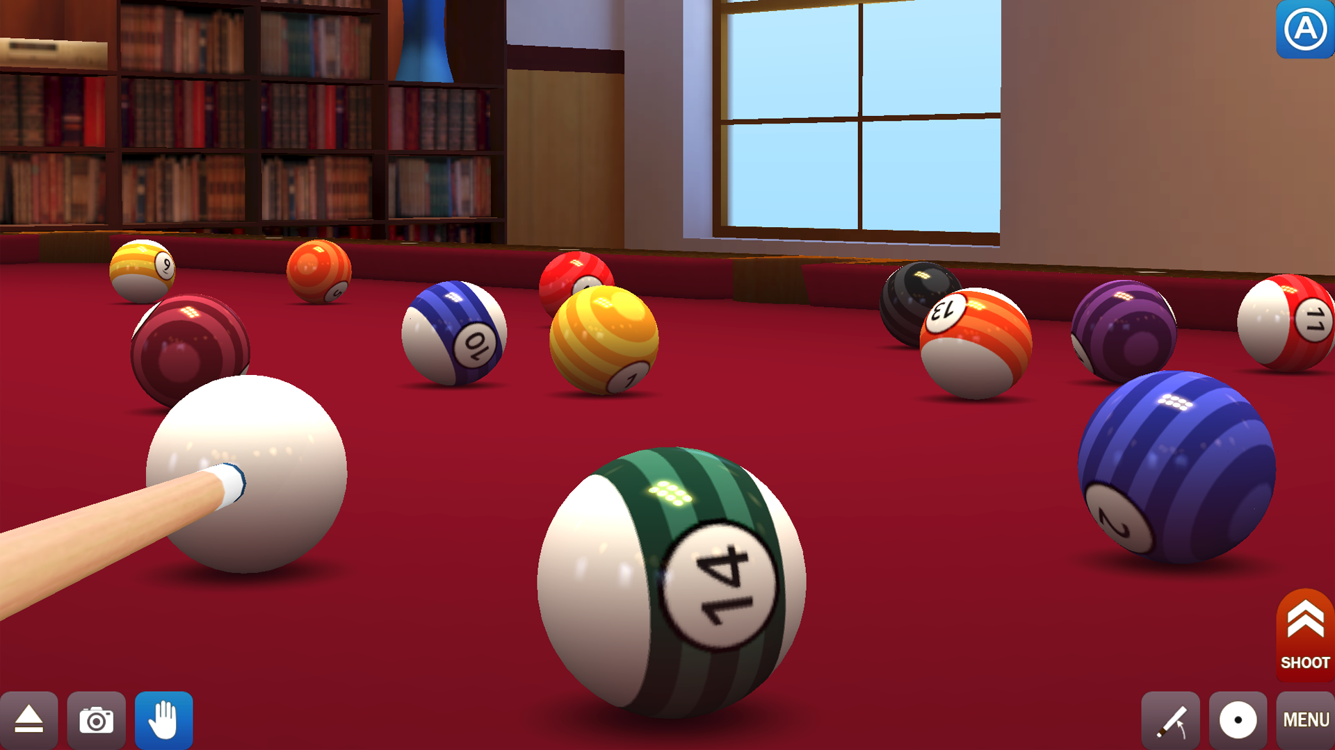 Android application Pool Break Pro 3D Billiards Snooker Carrom screenshort