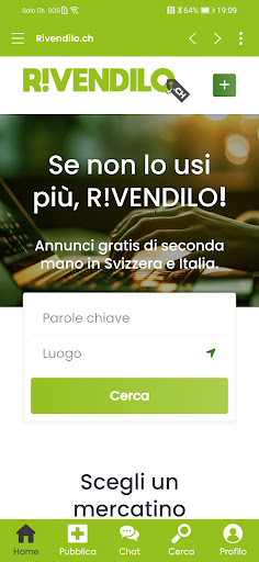 Android application Rivendilo: Annunci Online screenshort
