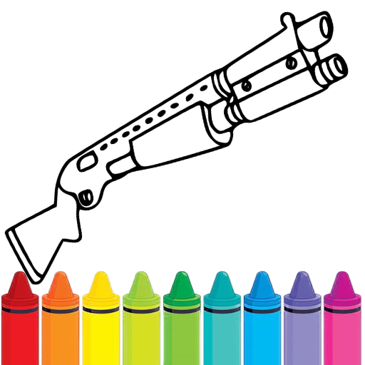 Gun Coloring Pages