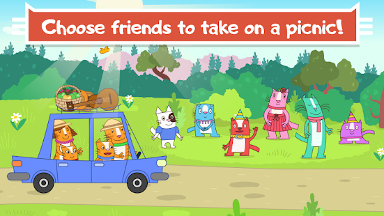Cats Pets: Pet Picnic! Kitty Cat Games for Kids! banner