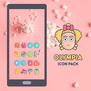 Olympia - Екранна снимка на пакет с икони