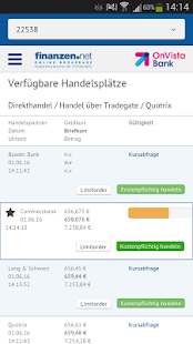 finanzen.net Broker Screenshot