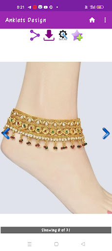 Anklets Design Gallery Screen 3