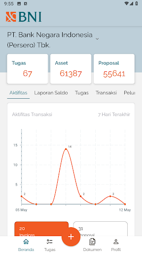 BNI FSCM Mobile Screen 3