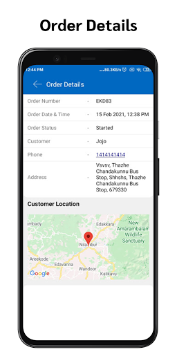 eKada Delivery Screen 2